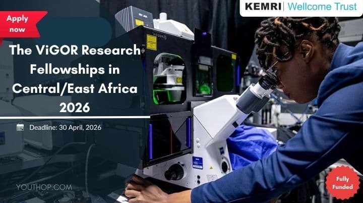 The ViGOR Research Fellowships in Central/East Africa 2026