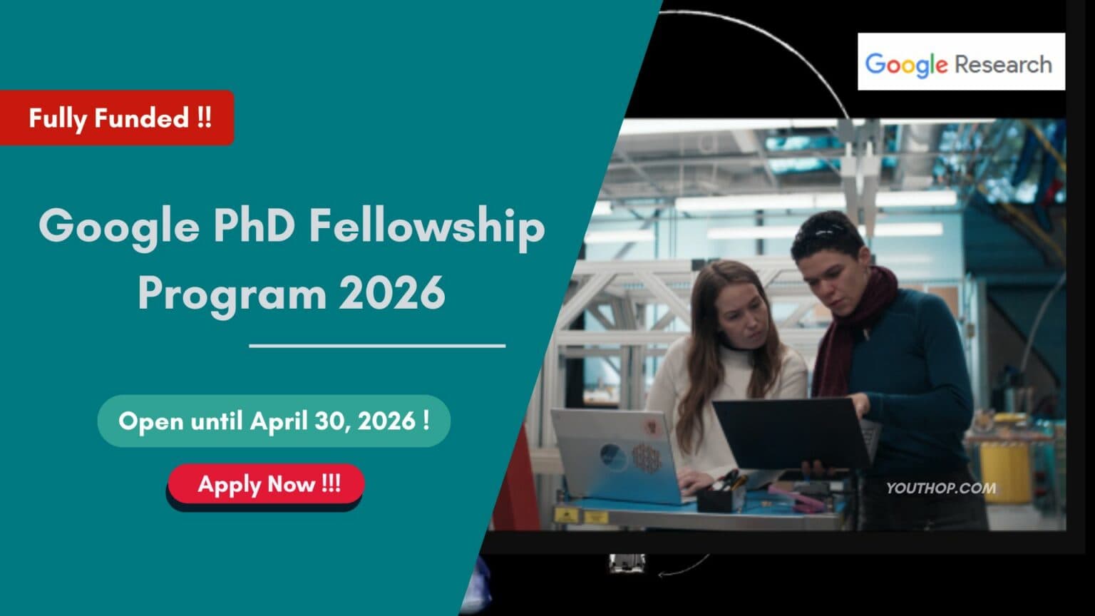 The Google PhD Fellowship Program 2026