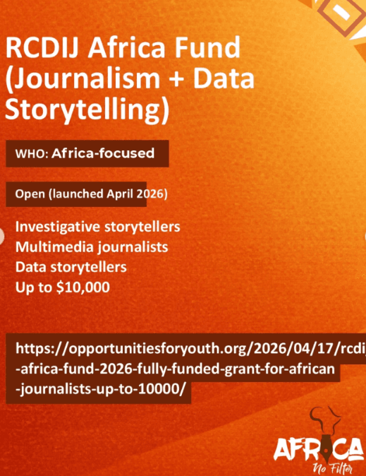 Reporting Climate Change and Disinformation in Journalism (RCDIJ) Africa Fund